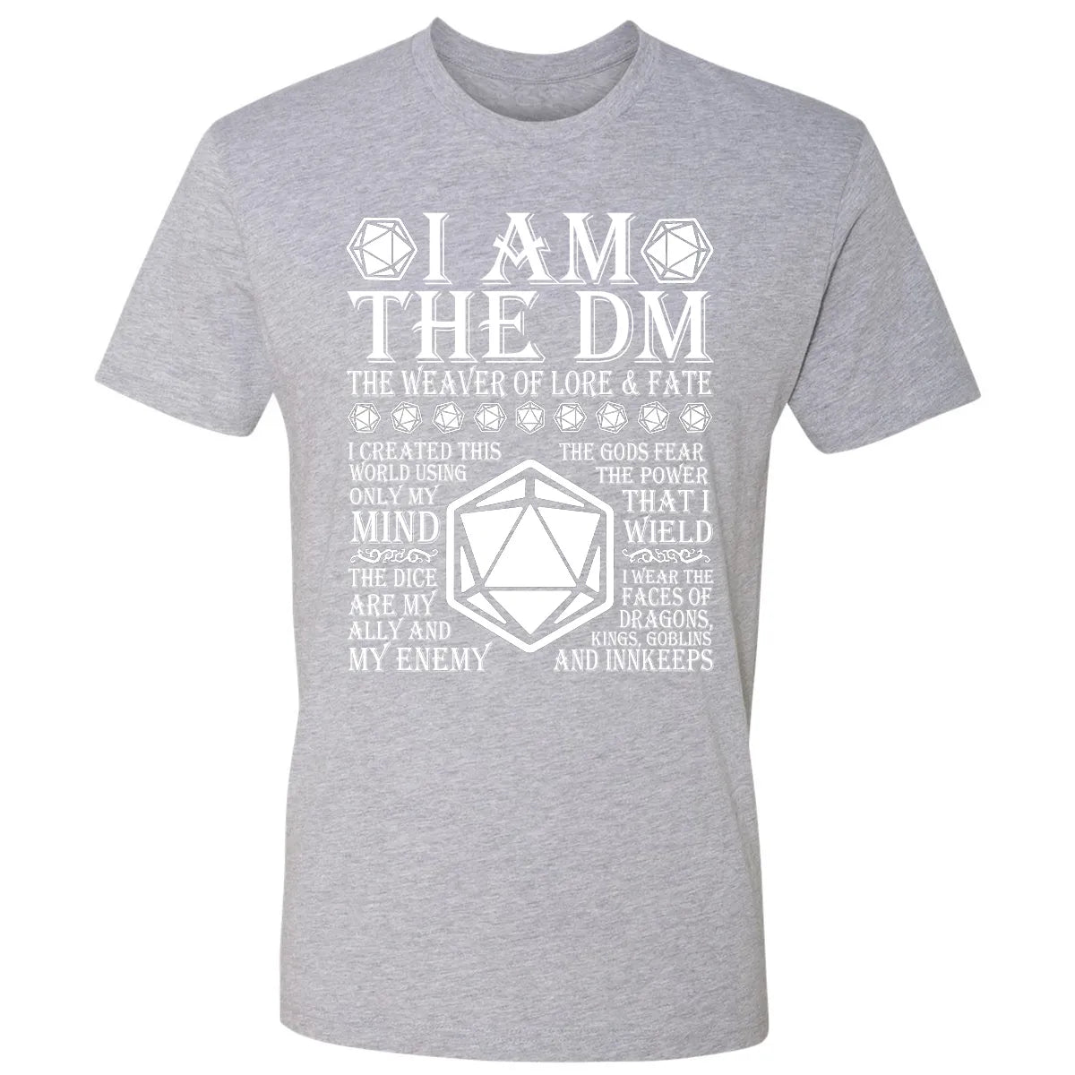 I Am The DM The Weaver Of Lore And Fate Premium Unisex T-shirt