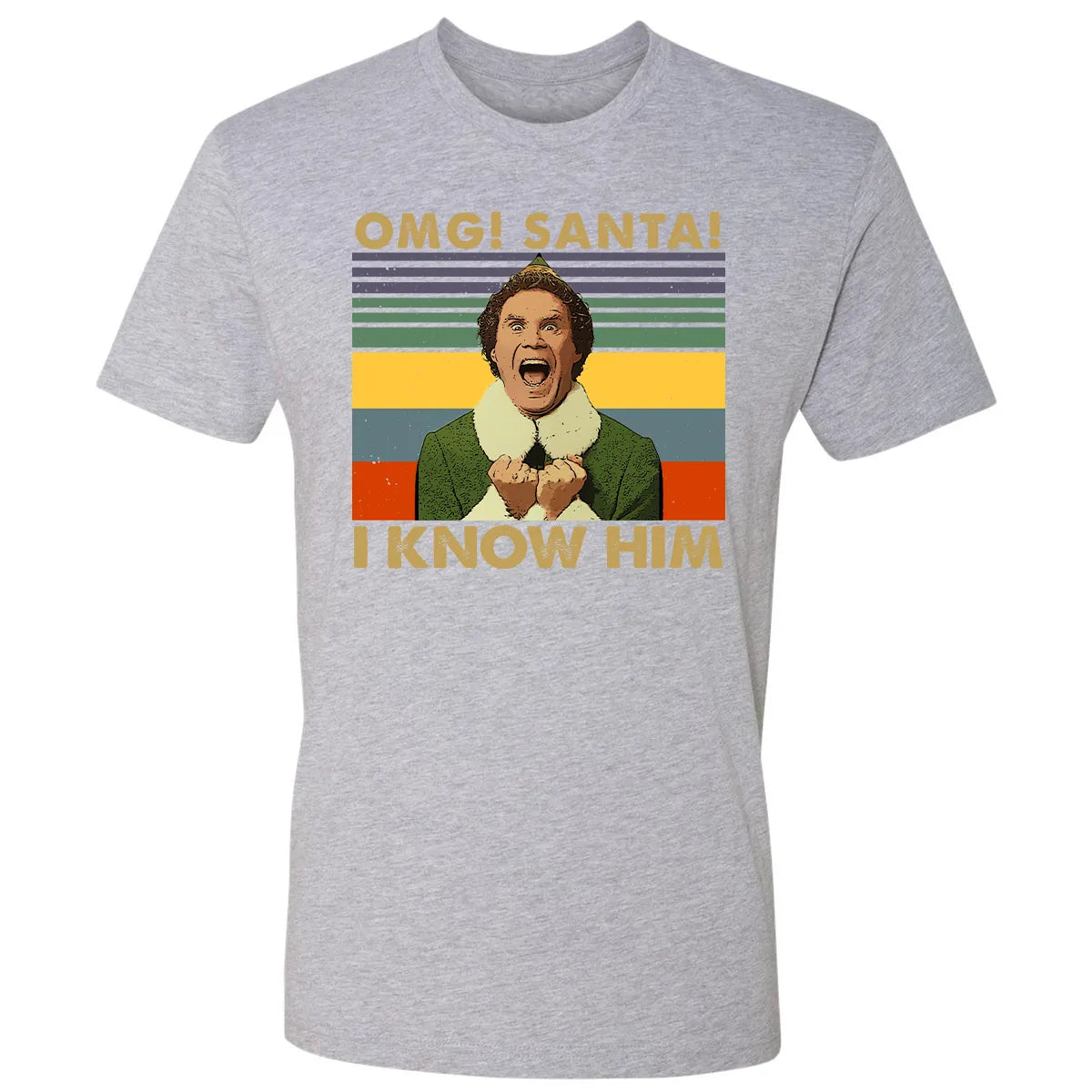 OMG Santa I Know Him Premium Unisex T-shirt