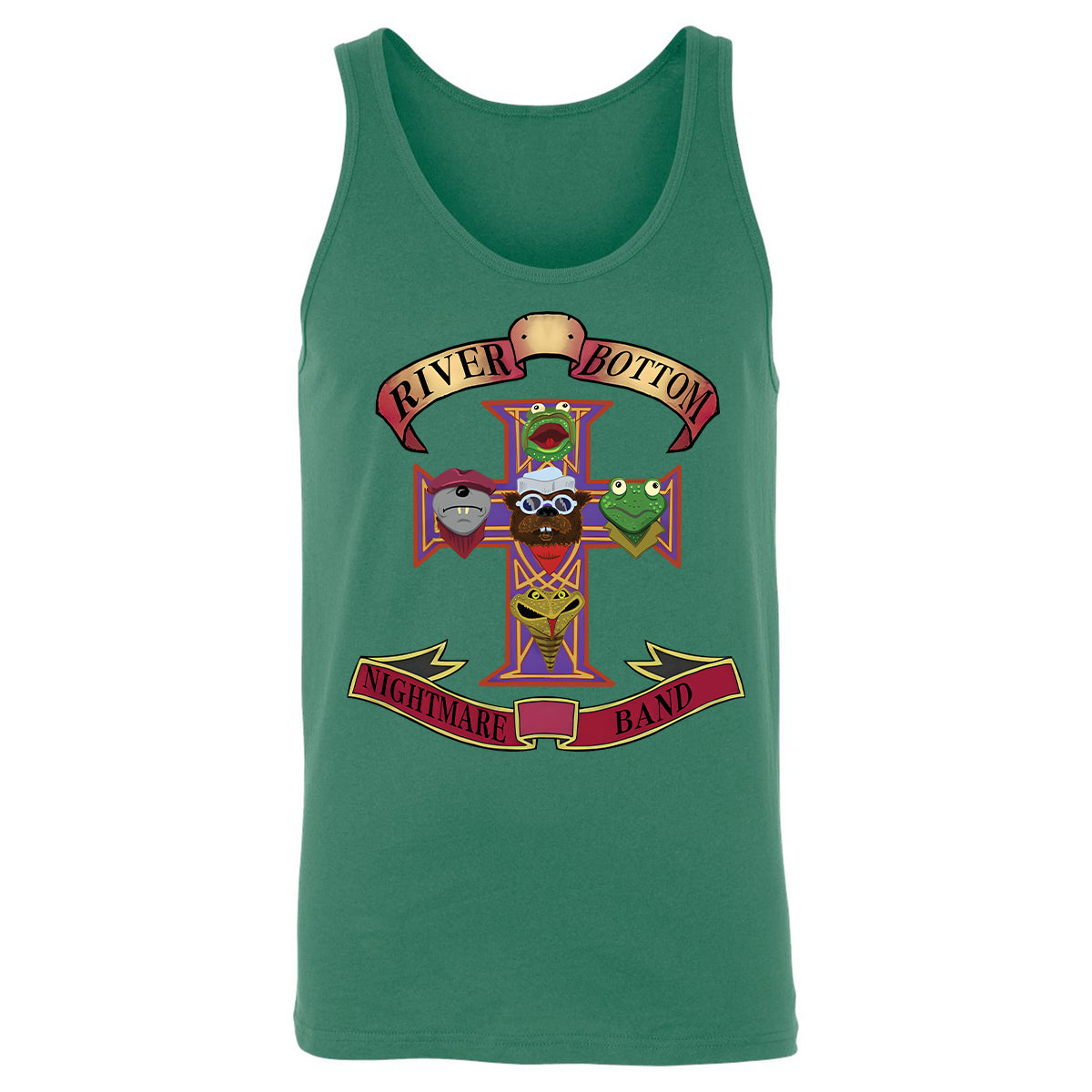 Unisex Jersey Tank - Black - THANGFIXED (Copy) - Kelly - 9
