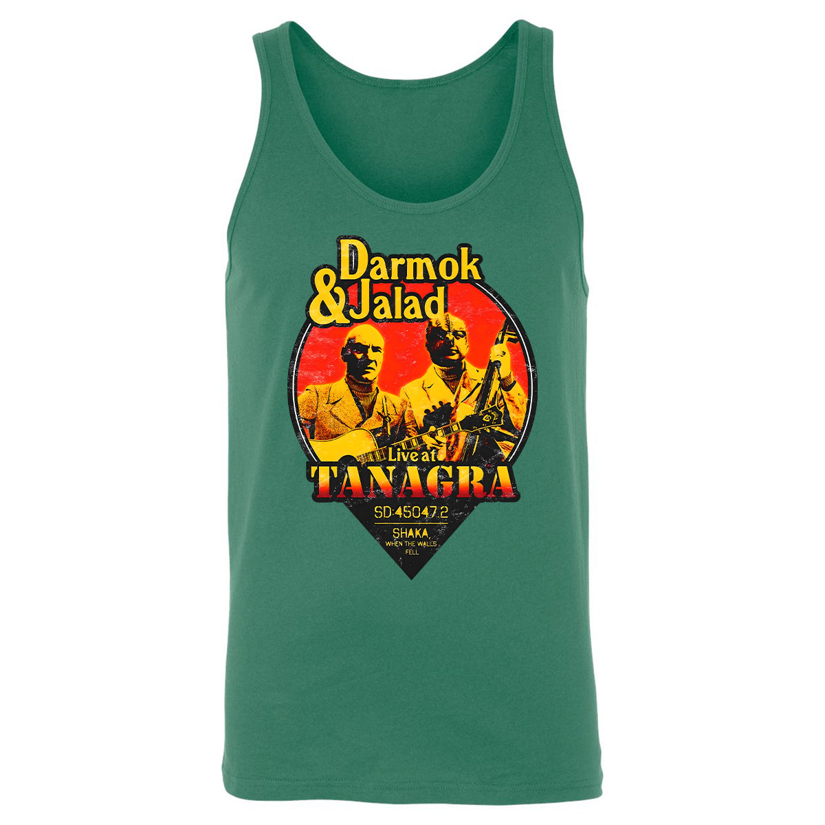 Unisex Jersey Tank - 7EN1RM1S - Kelly - 9