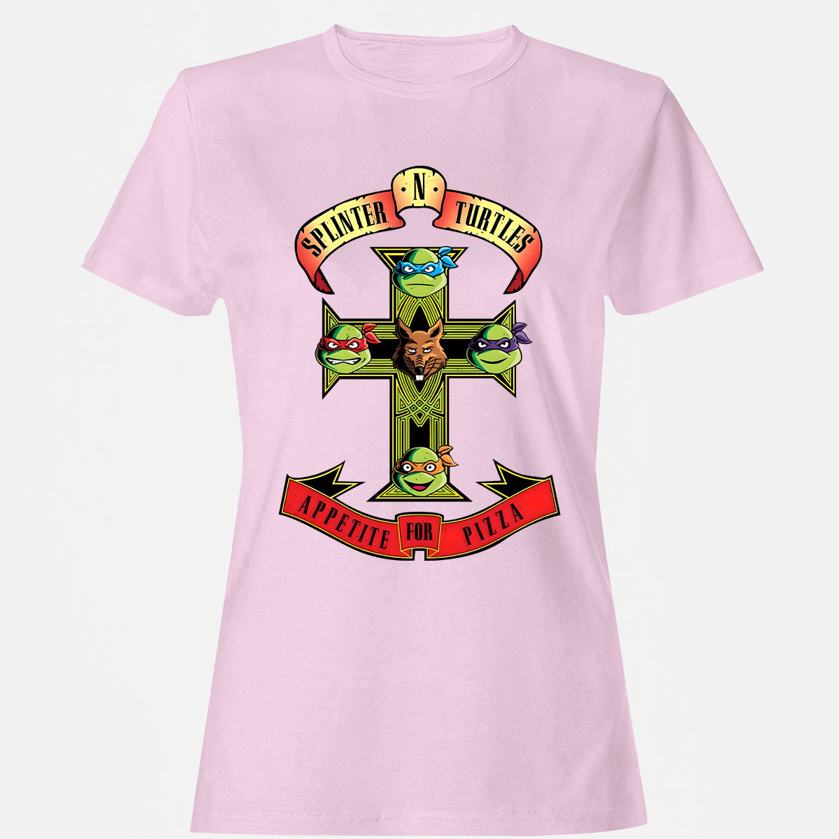 Women's T-shirt - S9M7MJ91 - Light Pink - 9