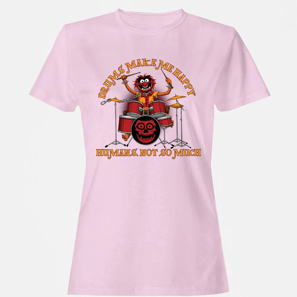 Drums Make Me Happy Women's T-shirt