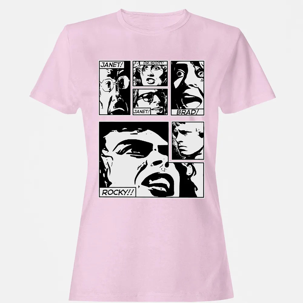 Janet! Brad! Rocky! Women's T-shirt