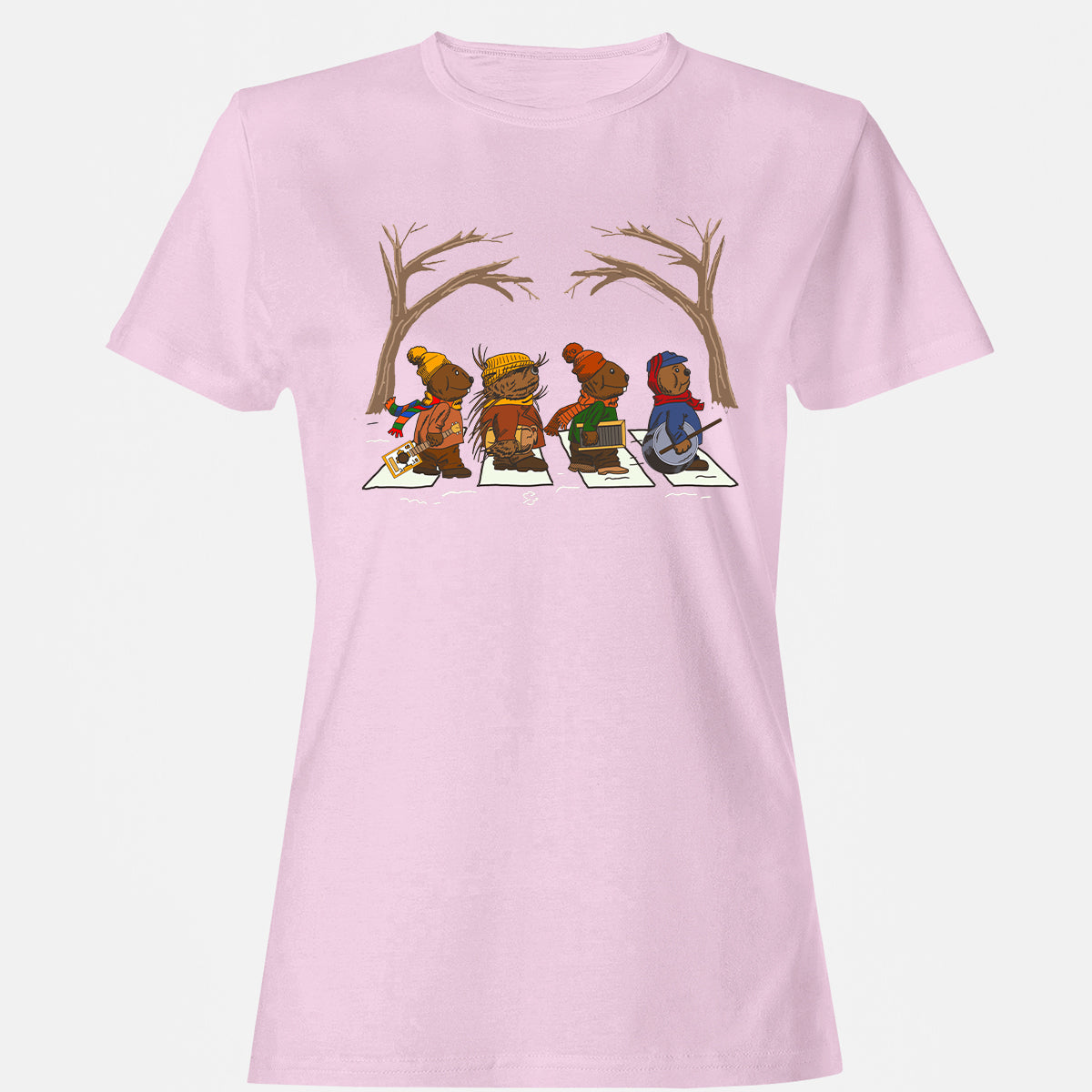 Women's T-shirt - 4PAANAEH - Light Pink - 9