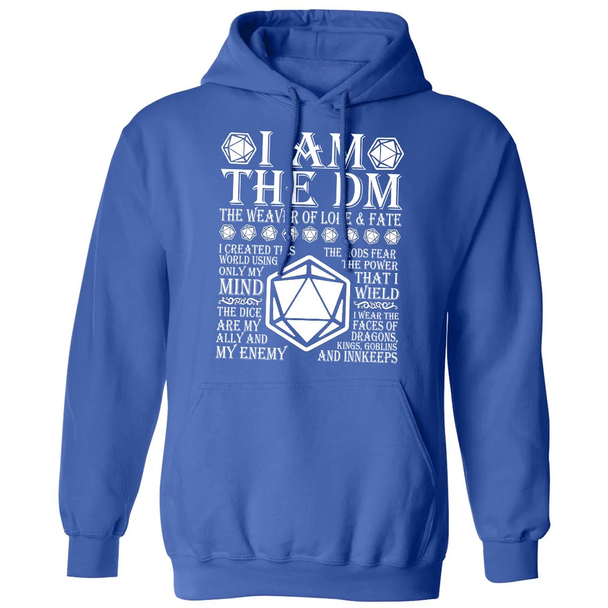 I Am The DM The Weaver Of Lore And Fate Classic Unisex Hoodie