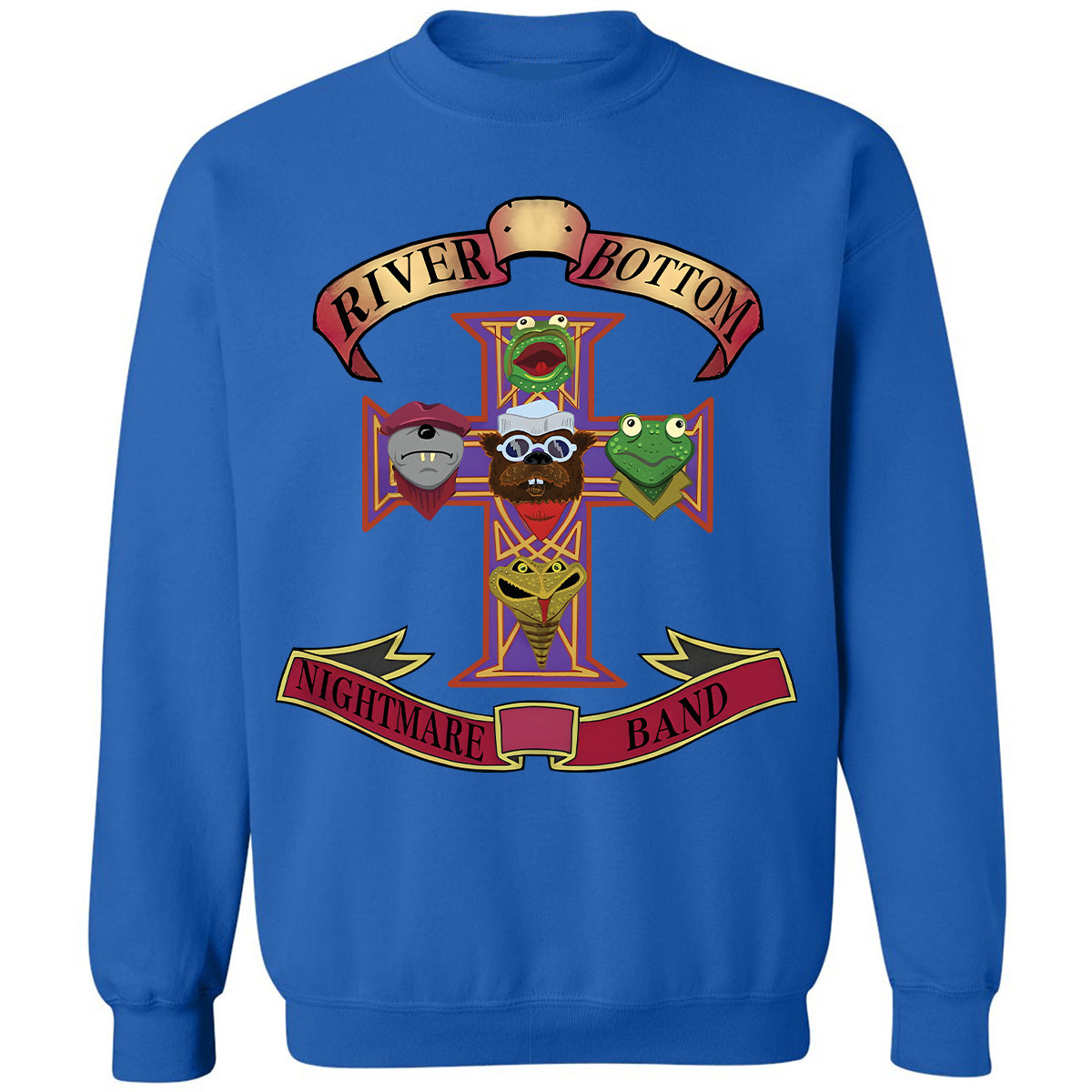 Classic Unisex Sweatshirt - Black - THANGFIXED (Copy) - Royal - 9
