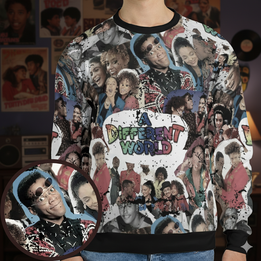 All-over Print Sweatshirt - W7YHAP9T