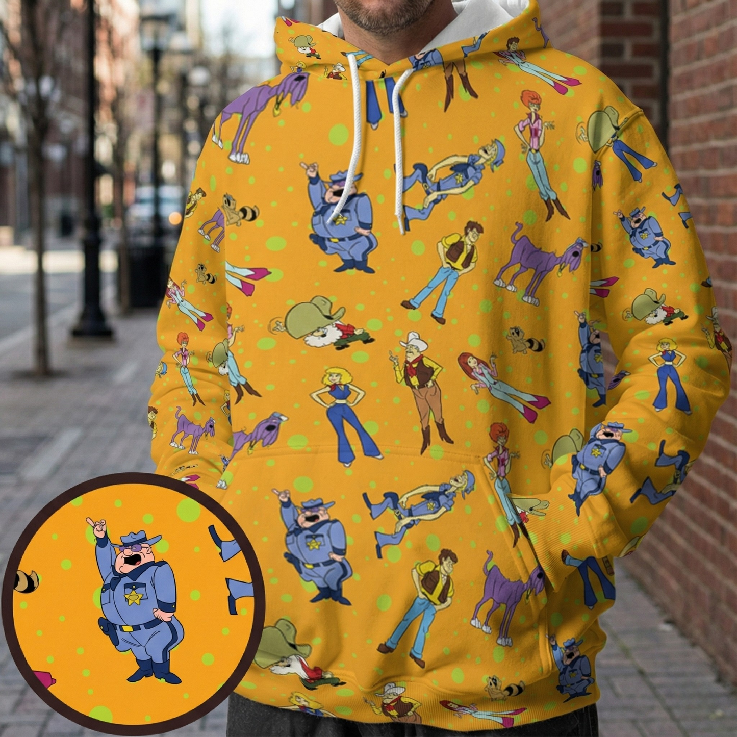 All-over Print Hoodie - EN8VYBCF