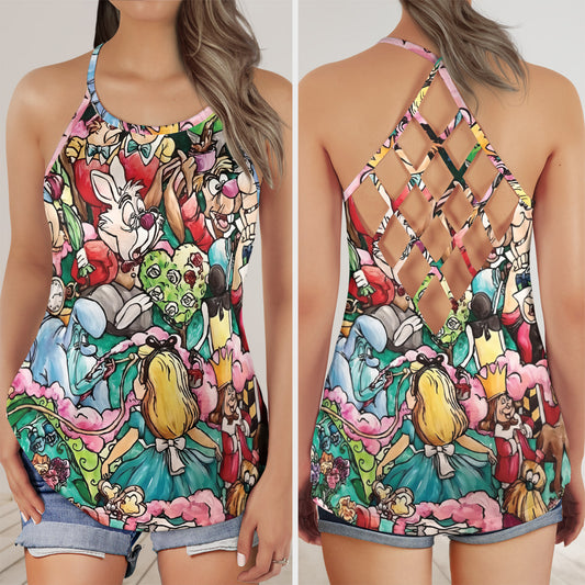 Criss Cross Tank Top - 5C5BA5F5