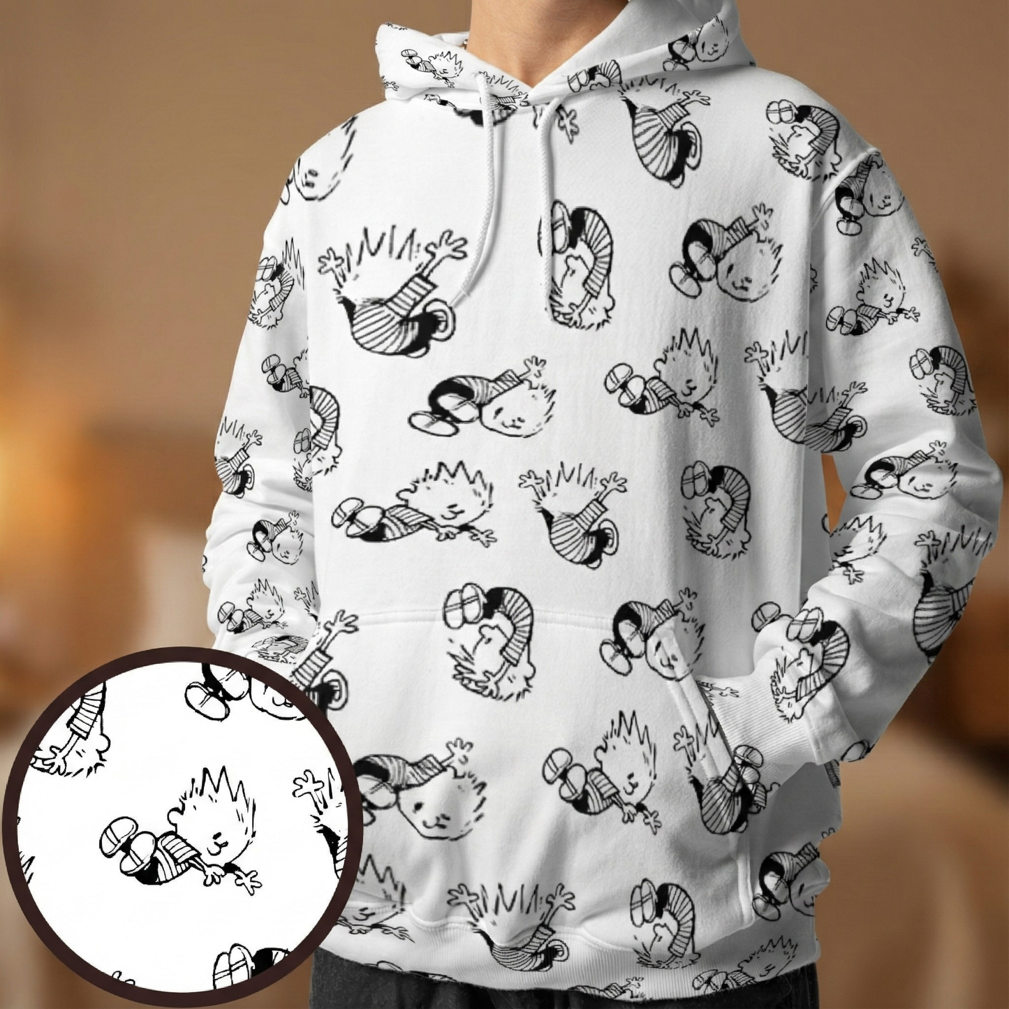 All-over Print Hoodie - S2Y5LUVE