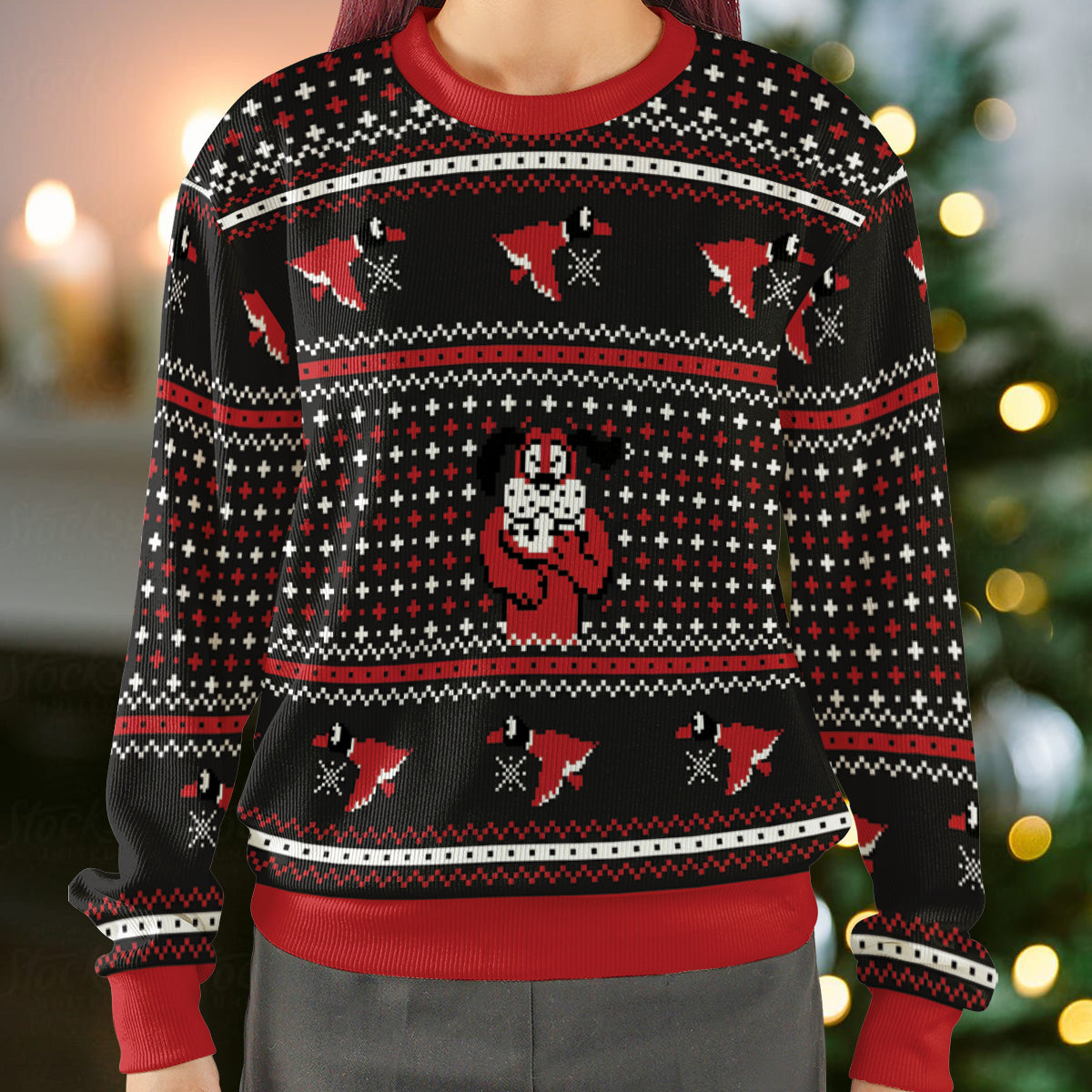 Ugly Christmas Sweatshirt - ZY3KNN1X
