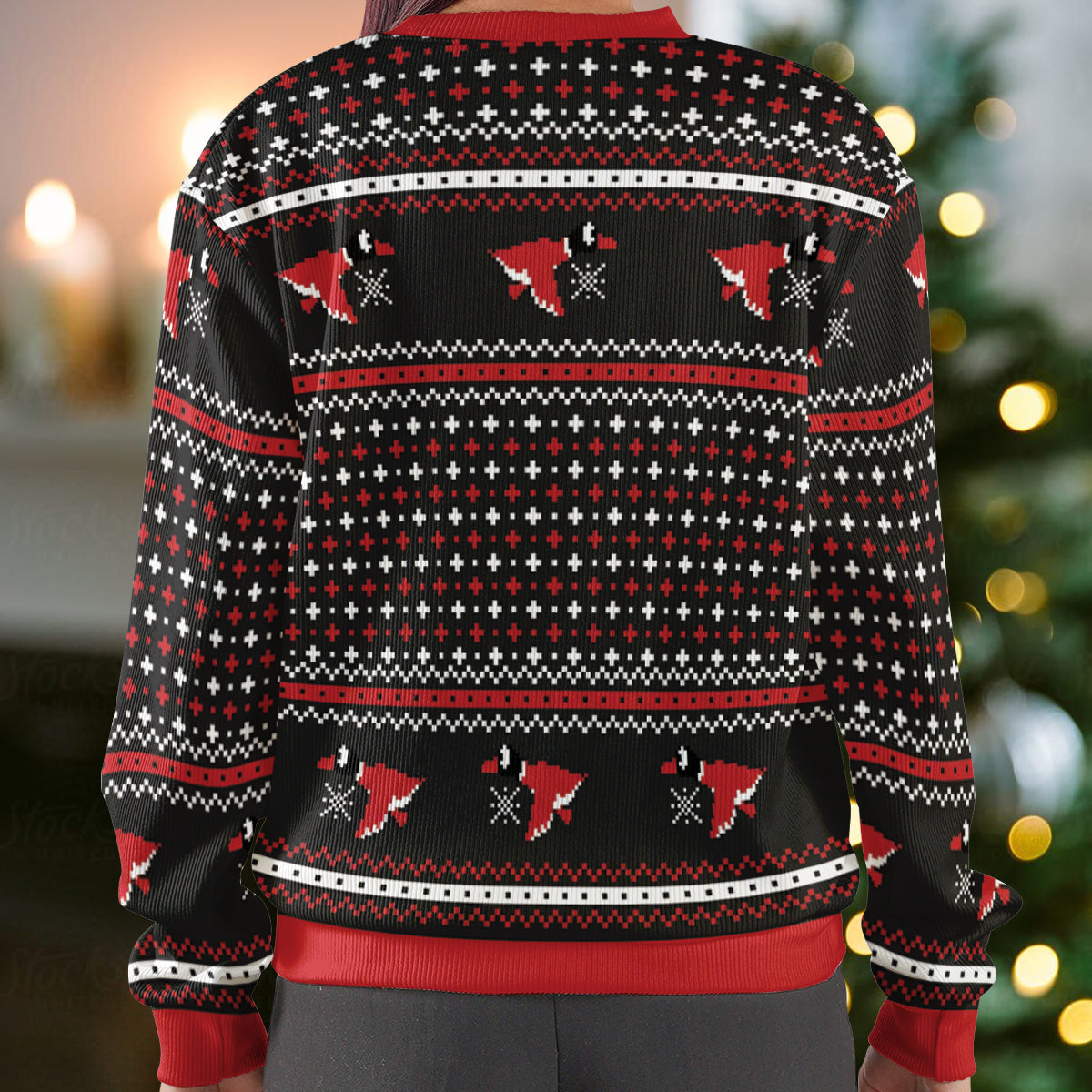 Ugly Christmas Sweatshirt - ZY3KNN1X