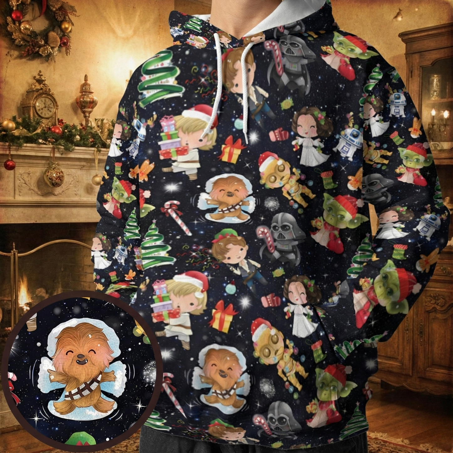 All-over Print Hoodie - C46MPYCH