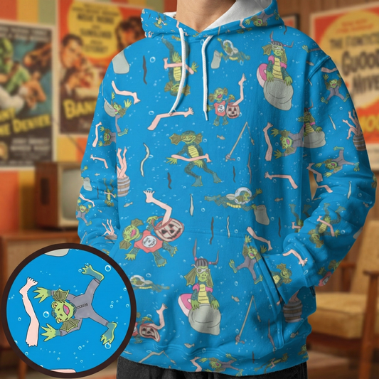 All-over Print Hoodie - ZEHJAGZ5