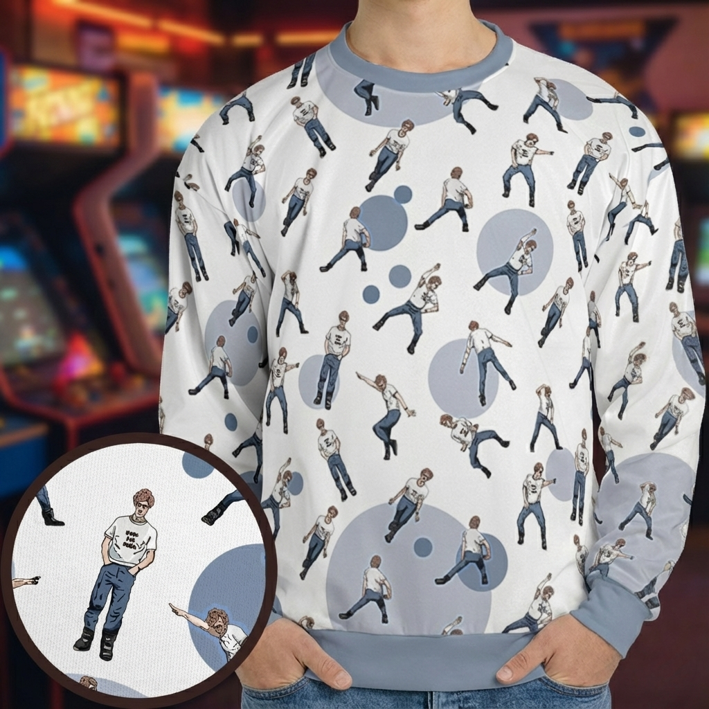 All-over Print Sweatshirt - UU2FQGW7