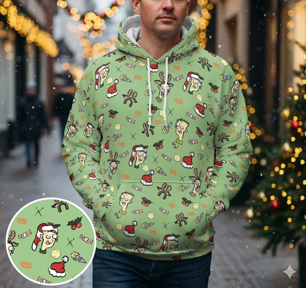All-over Print Hoodie - 38SJJPZU