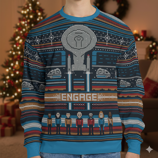 Ugly Christmas Sweatshirt - G58TH1ND