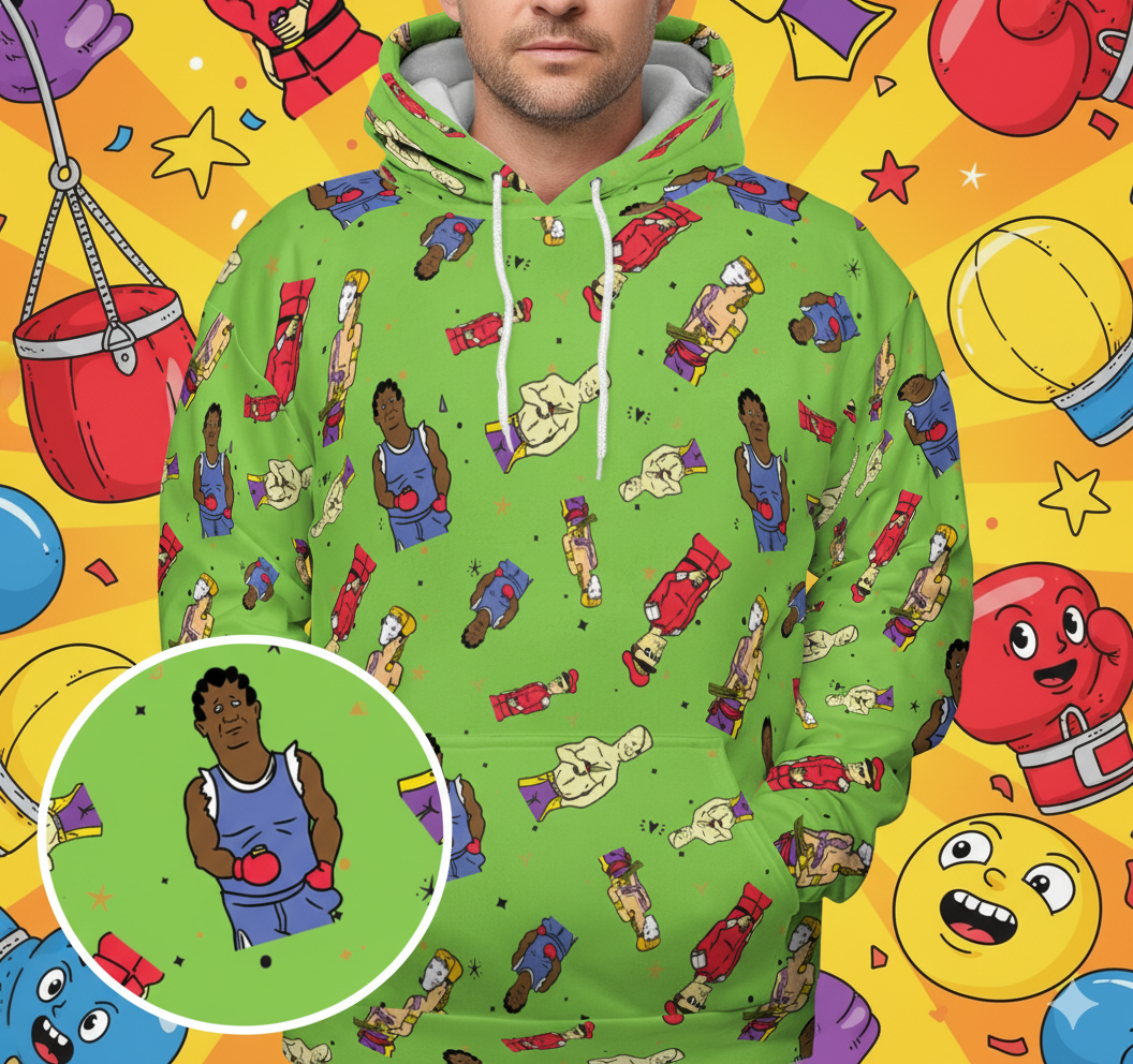 All-over Print Hoodie - D66F1L4L
