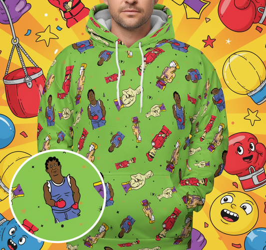 All-over Print Hoodie - D66F1L4L