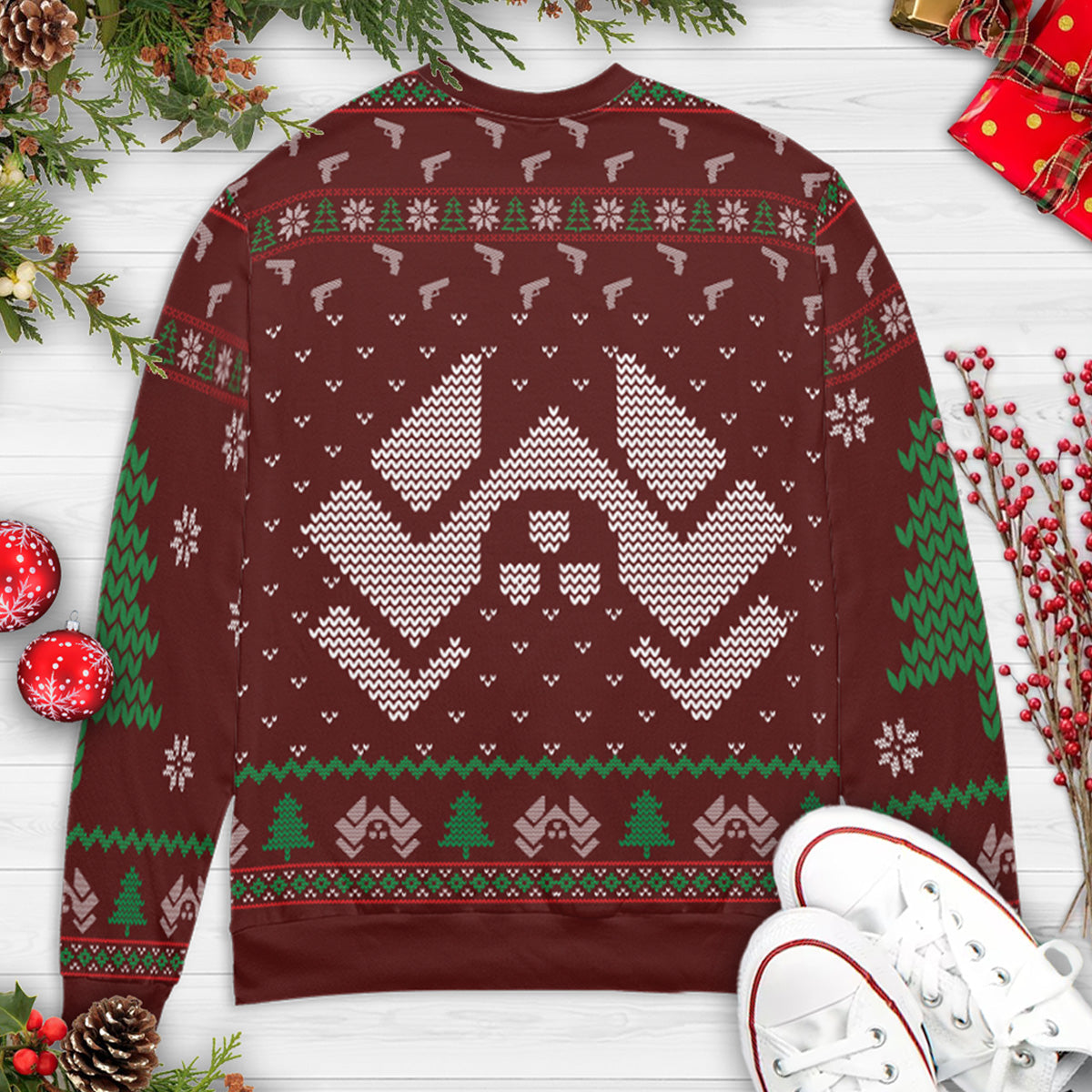 Ugly Christmas Sweatshirt - M7KSWSSN