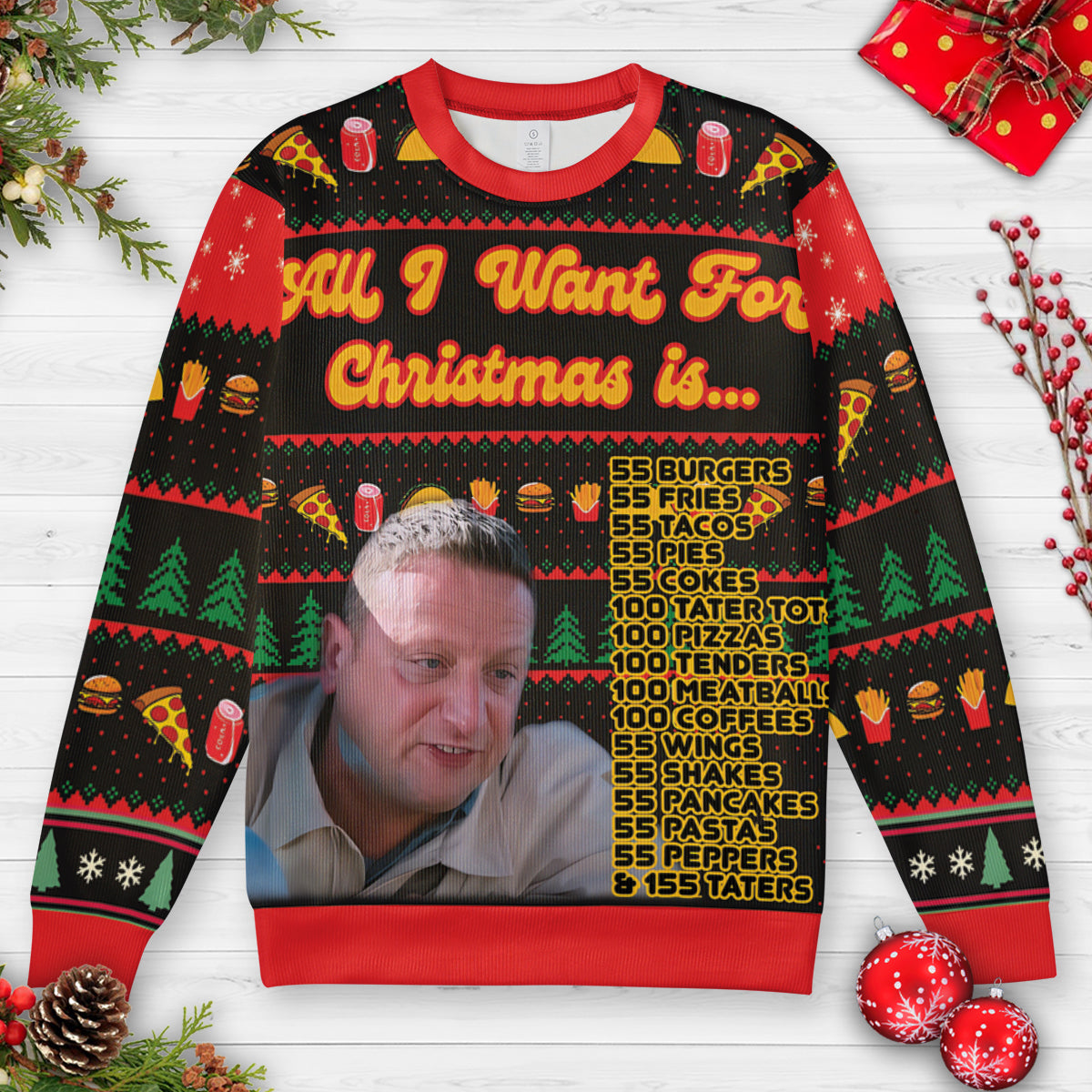Ugly Christmas Sweatshirt - 48FBNHZU