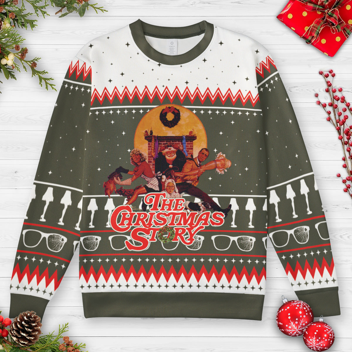 Ugly Christmas Sweatshirt - SVUC8WV1