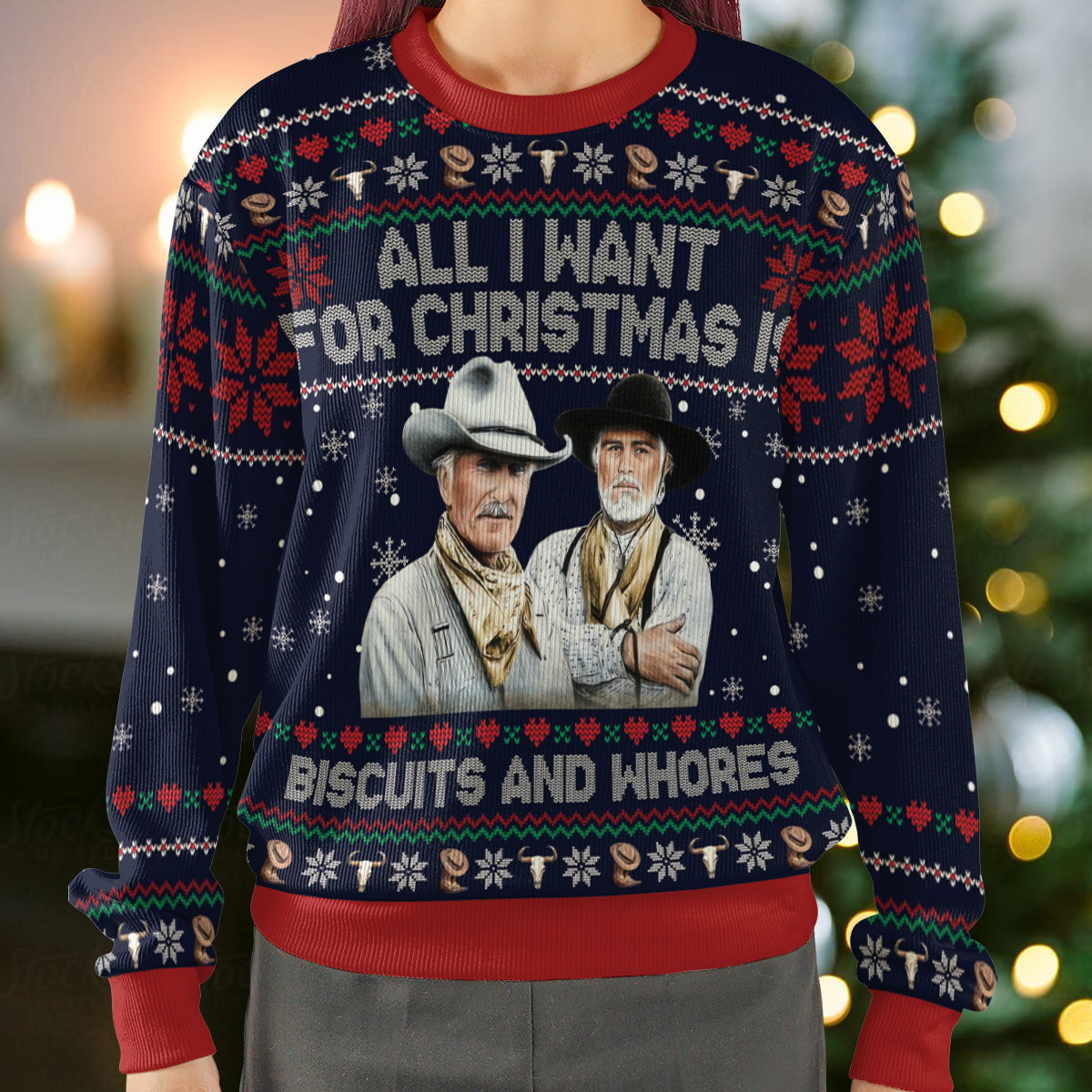 Ugly Christmas Sweatshirt - QN3K4ELR