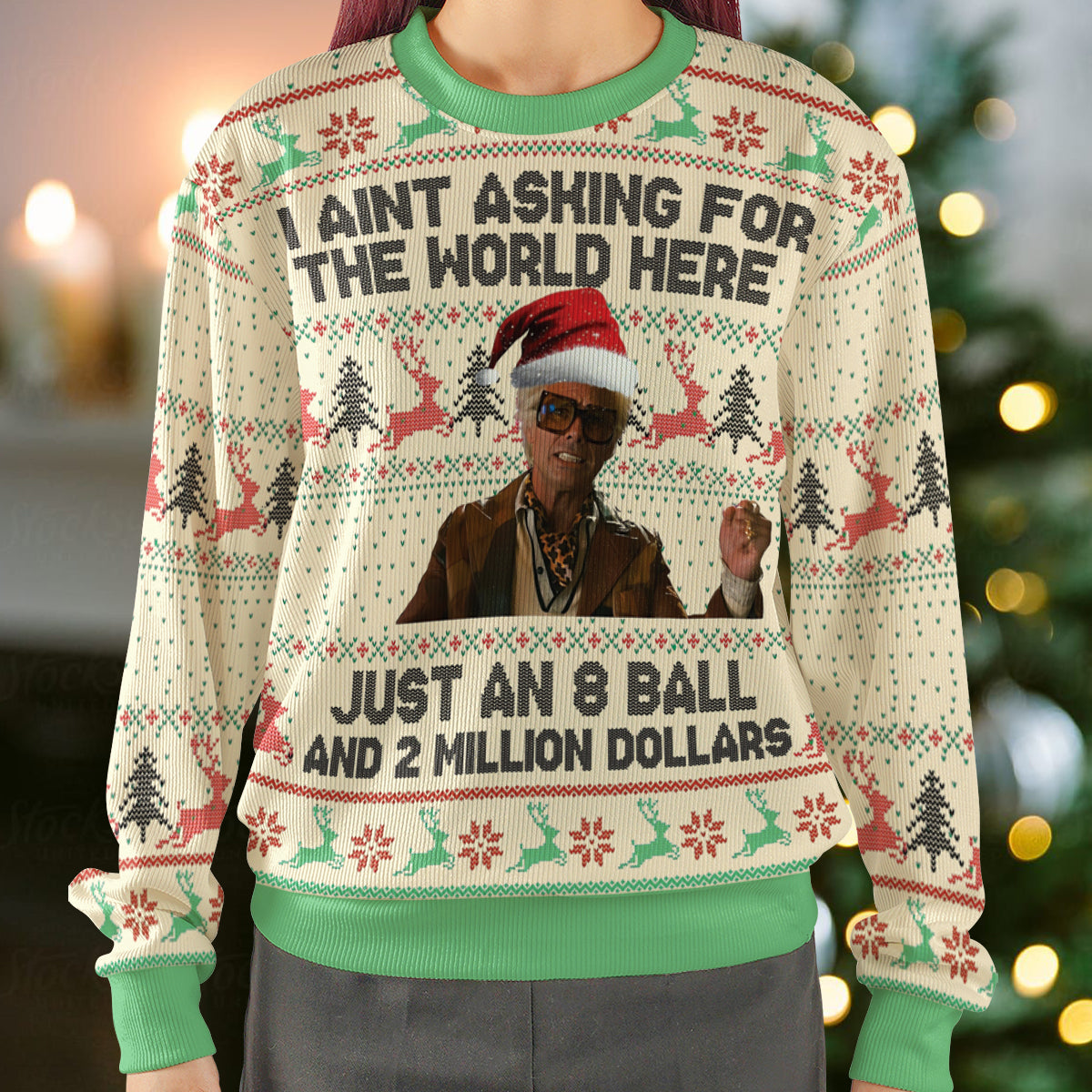 Ugly Christmas Sweatshirt - 3T9L43PL