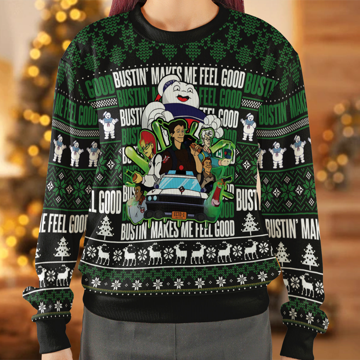 Ugly Christmas Sweatshirt - U7BK714F