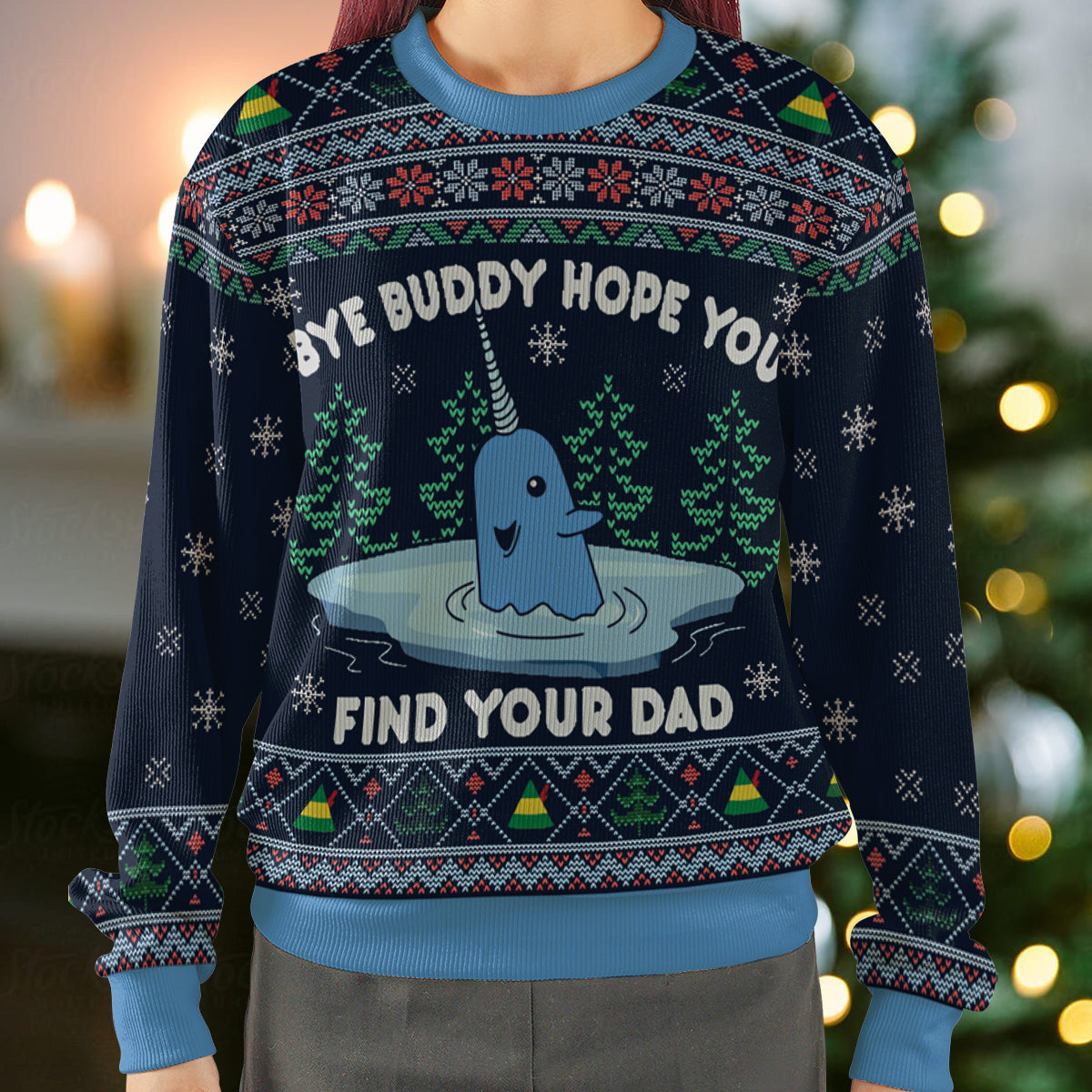 Ugly Christmas Sweatshirt - G4ZP7UZ9