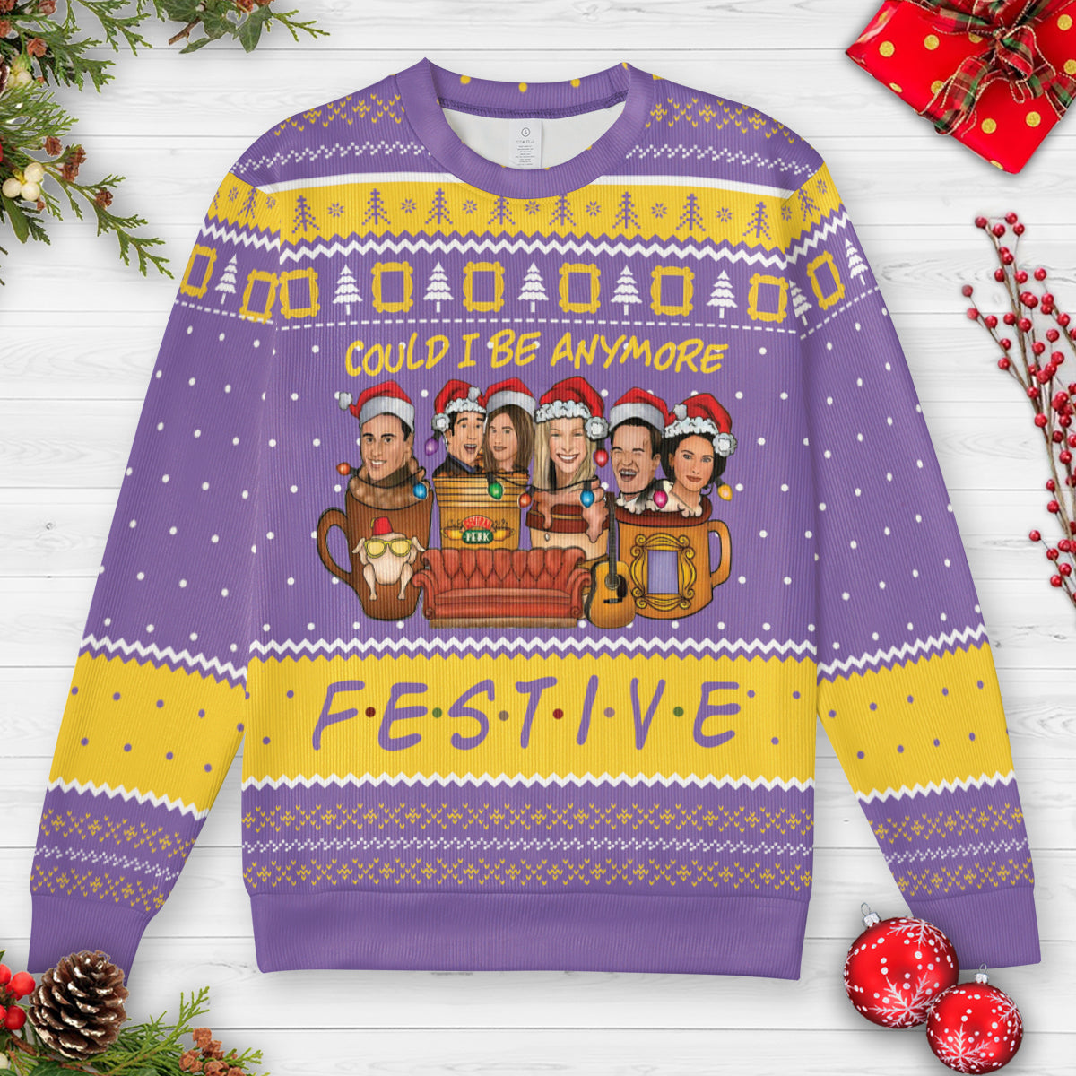 Ugly Christmas Sweatshirt - Q2QCTJ7M