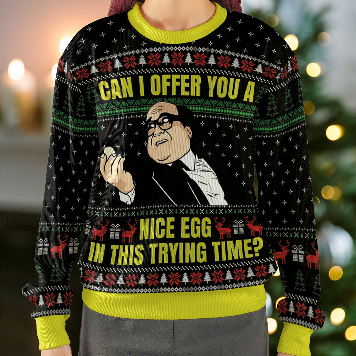 Ugly Christmas Sweatshirt - PWM9ZQGL