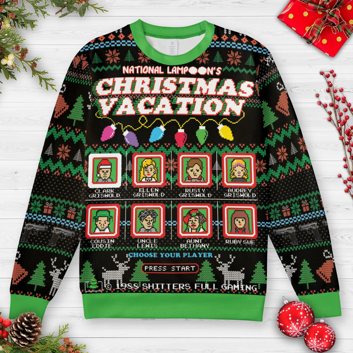 Ugly Christmas Sweatshirt - GSX4N74F