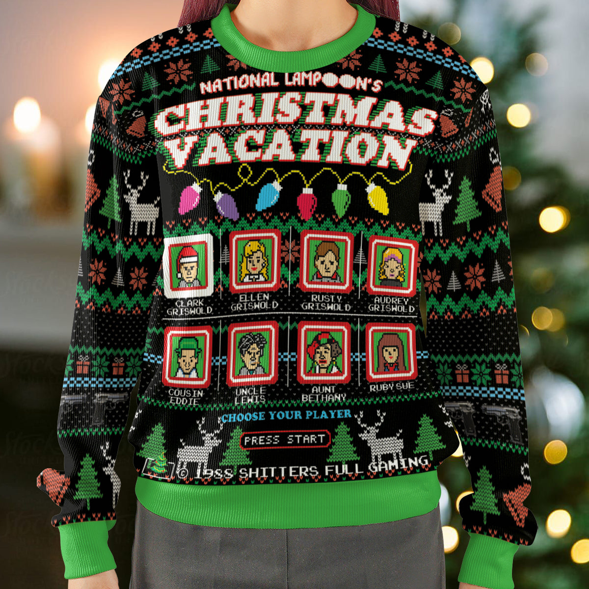 Ugly Christmas Sweatshirt - GSX4N74F
