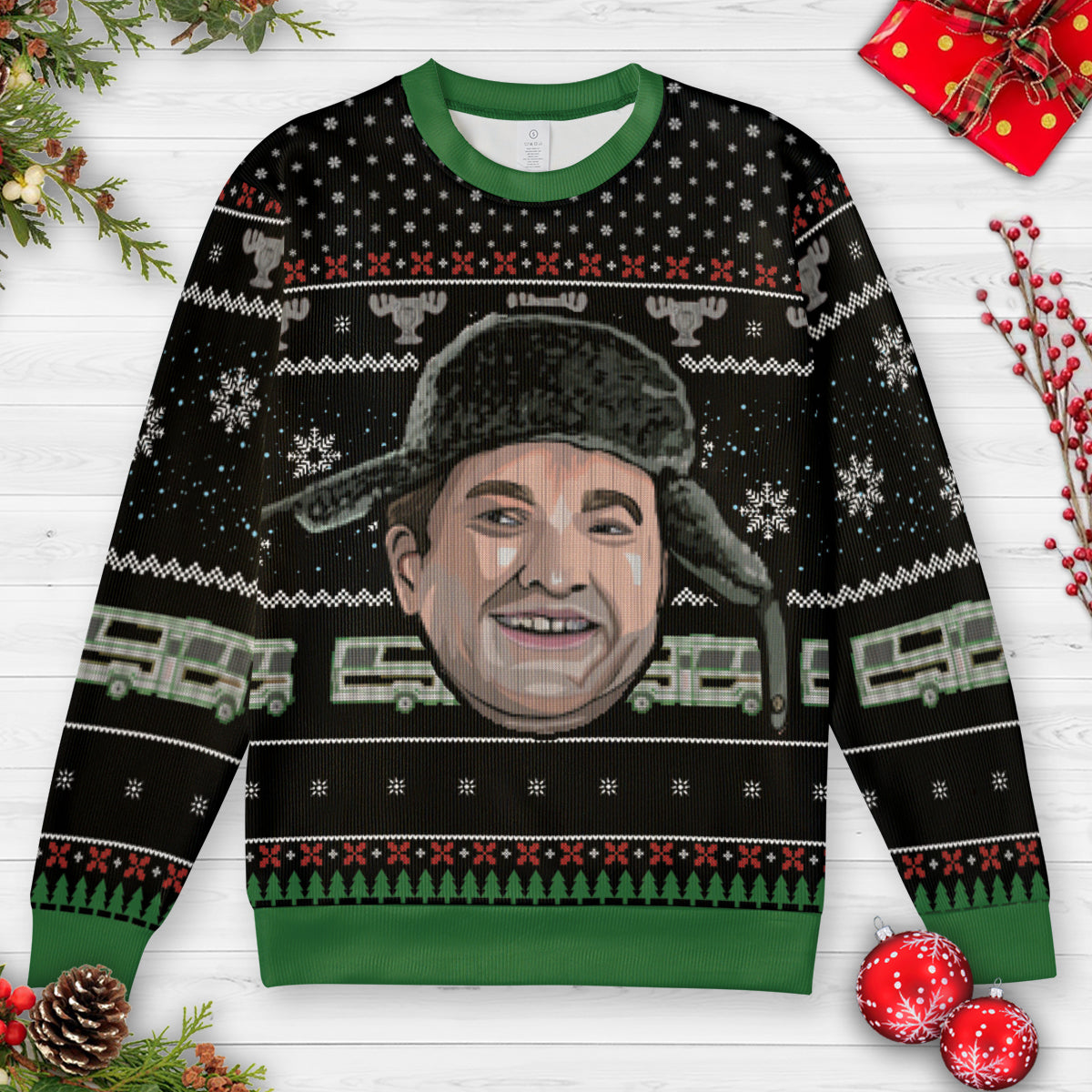 Ugly Christmas Sweatshirt - V5371FL2