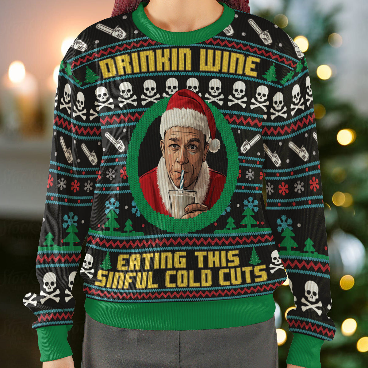 Ugly Christmas Sweatshirt - DY1VCPT7
