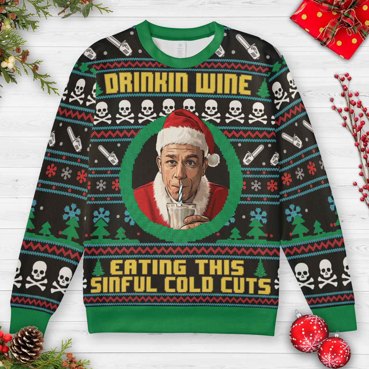 Ugly Christmas Sweatshirt - DY1VCPT7