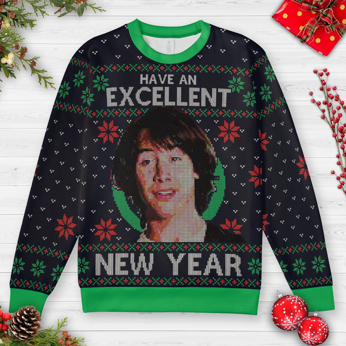 Ugly Christmas Sweatshirt - MYQN51NK