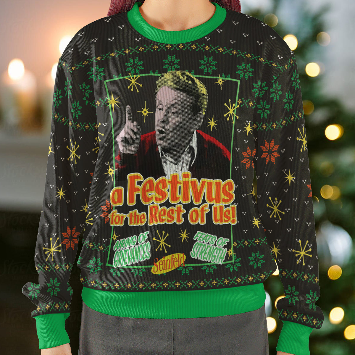 Ugly Christmas Sweatshirt - 7Z9F76SW