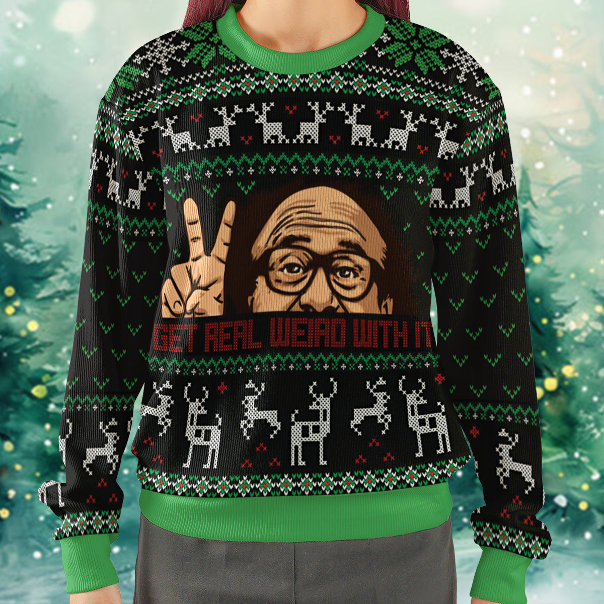 Ugly Christmas Sweatshirt - HXBZPXKY