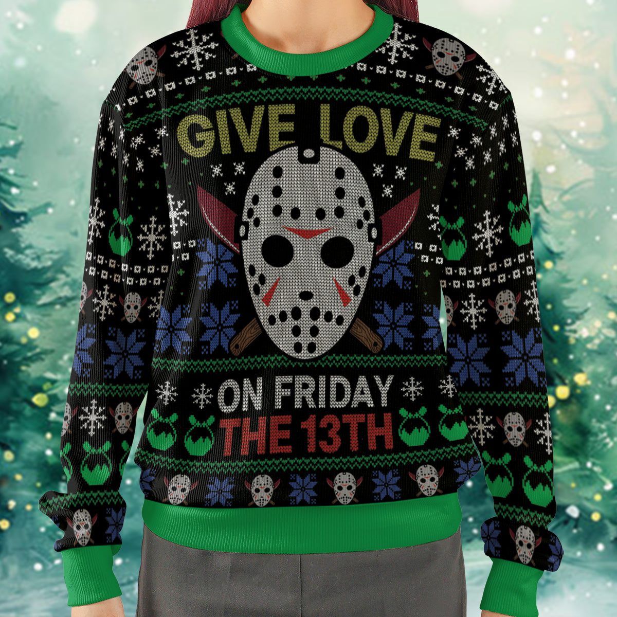 Ugly Christmas Sweatshirt - QUDE5EJM