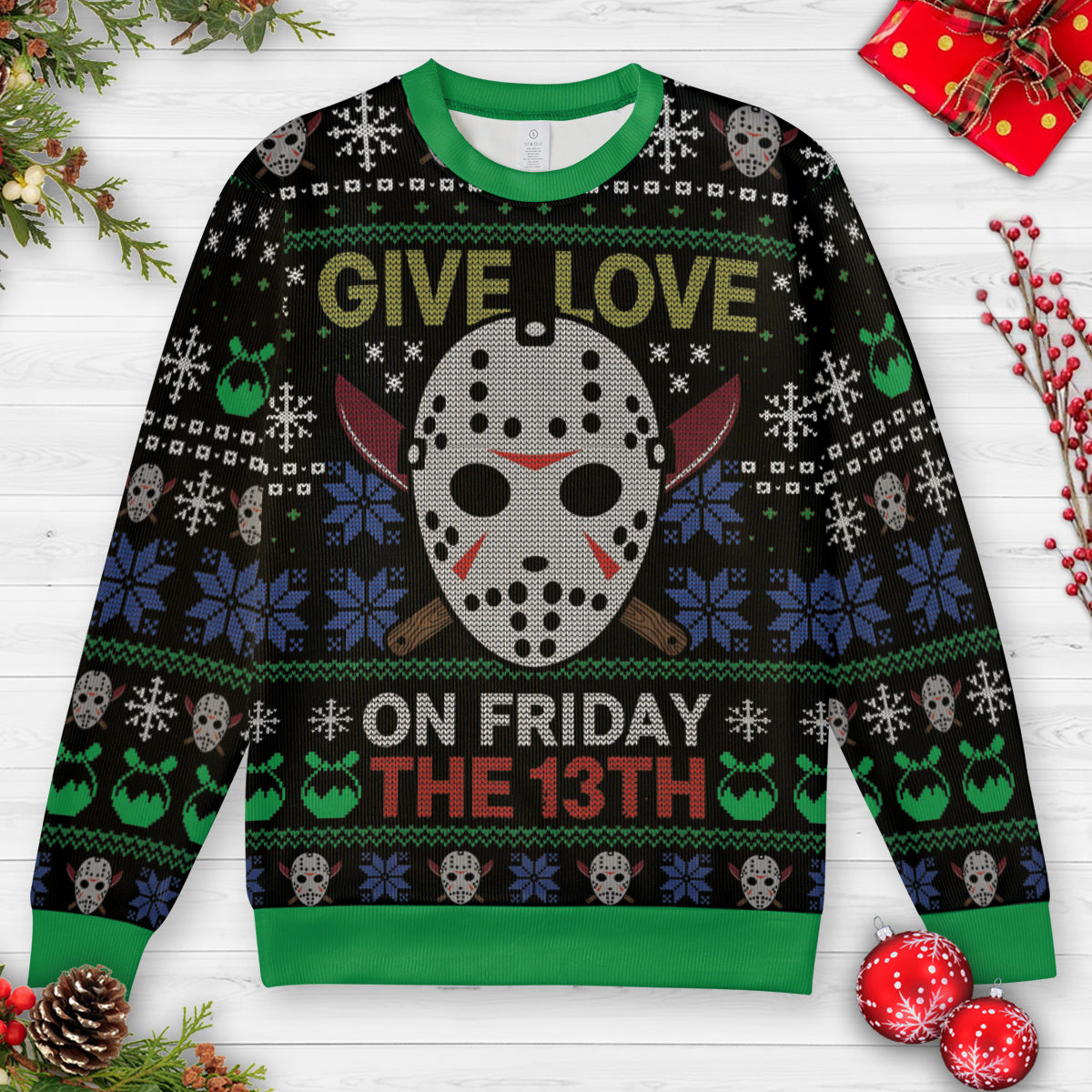 Ugly Christmas Sweatshirt - QUDE5EJM