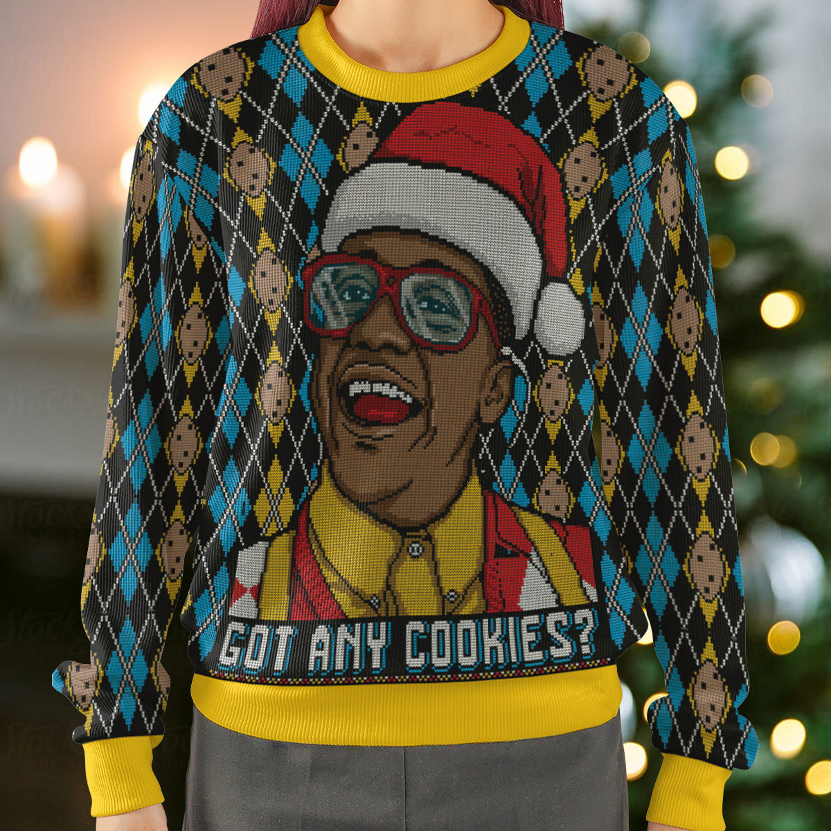 Ugly Christmas Sweatshirt - YK1D4UZ2