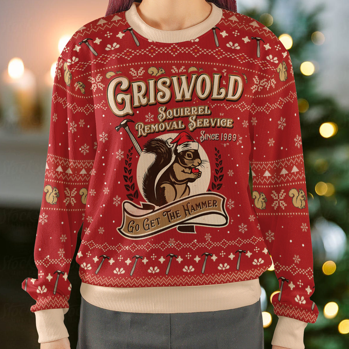 Ugly Christmas Sweatshirt - DCEBQ1MA