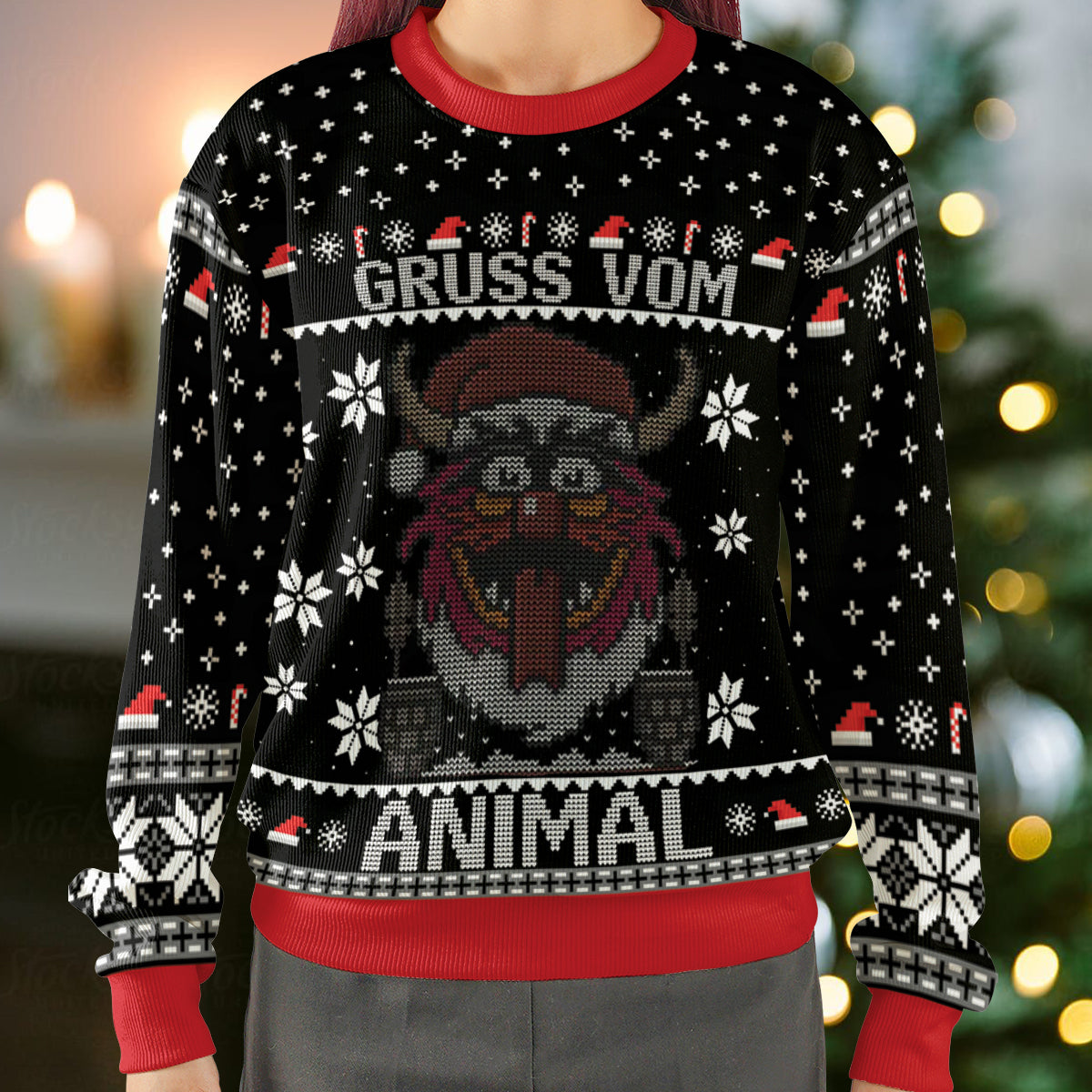 Ugly Christmas Sweatshirt - EVNM6JCS