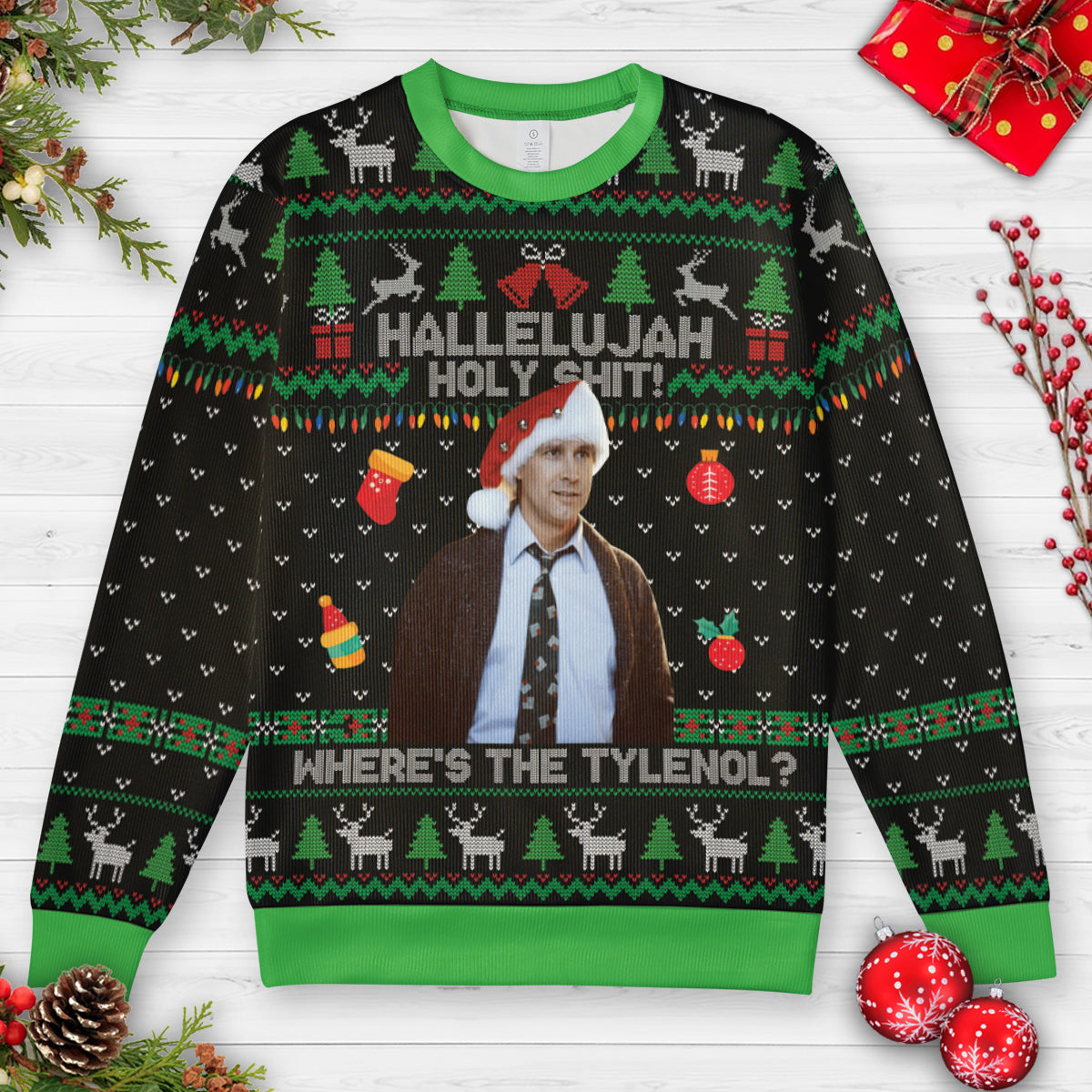 Ugly Christmas Sweatshirt - 7LZUXN1S