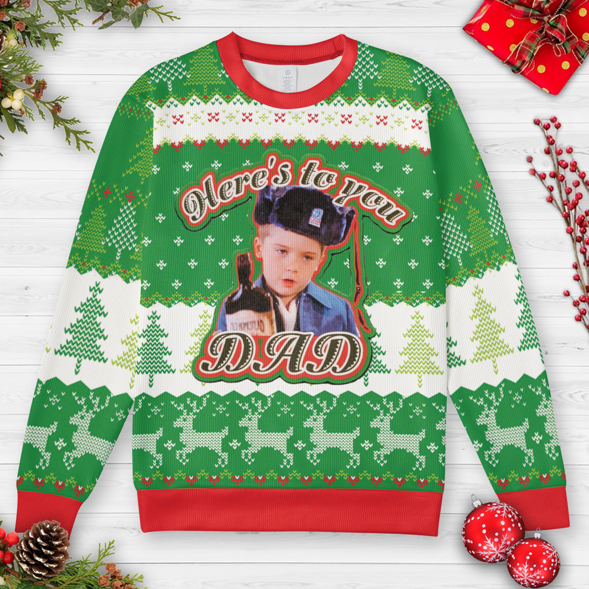 Ugly Christmas Sweatshirt - SZNDBJ39