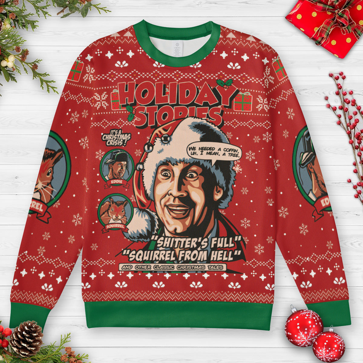 Ugly Christmas Sweatshirt - WU3H2MPT