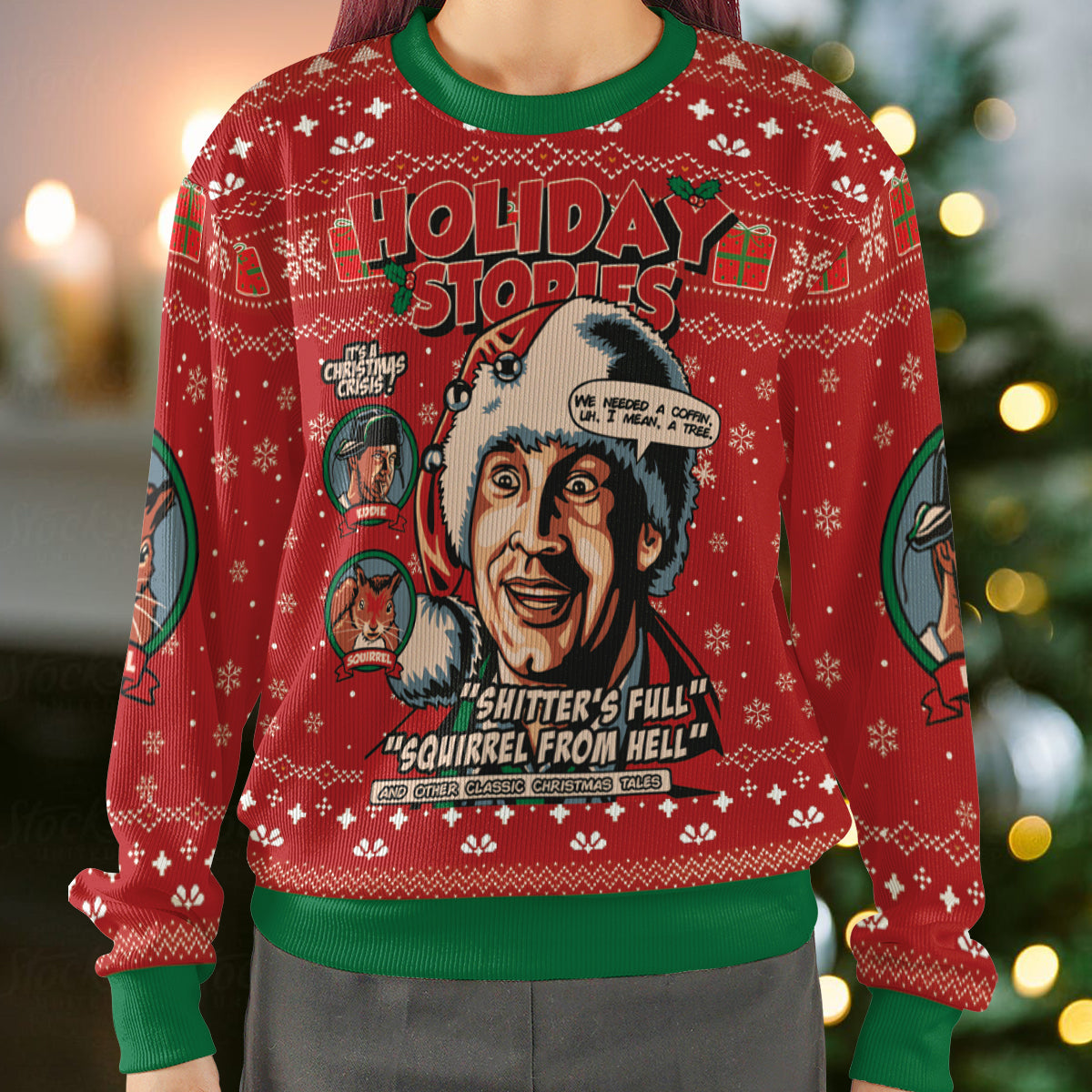Ugly Christmas Sweatshirt - WU3H2MPT