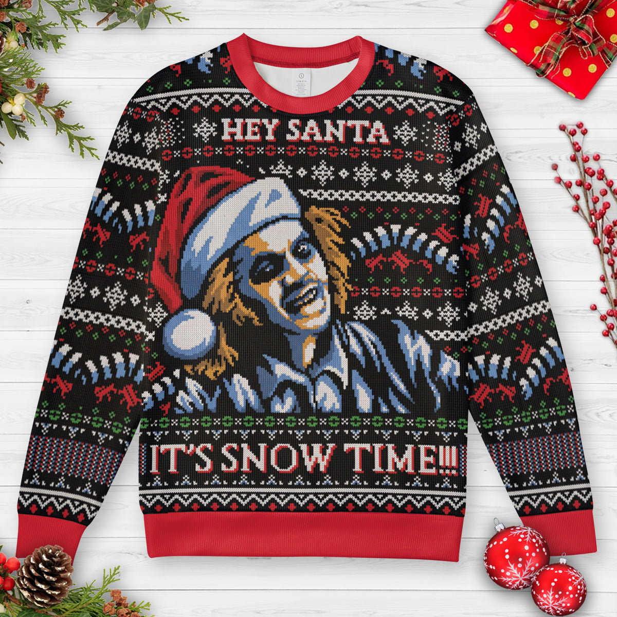 Ugly Christmas Sweatshirt - G3QBJ8CA